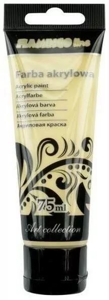 Farba akrylowa 75ml. Beżowa 015 - tantis.pl