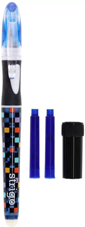 Pióro wymazywalne ze stalówką Szachownica STRIGO - tantis.pl