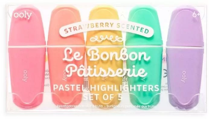 Flamastry pachnące pastelowe Le BonBon Patis. 5kol - tantis.pl