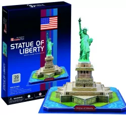 Puzzle 3D. Statue of Liberty