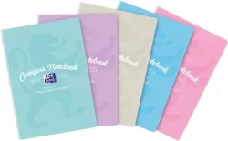 Oxford, zeszyt A5 w linie - Campus Pastel, 60 kartek (400160140)