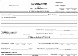 DRUK ZLECENIE WYKONANIA USLUGI KRAWIECKIEJ A5