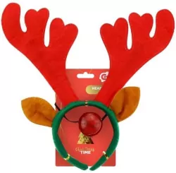 Opaska Renifer z nosem