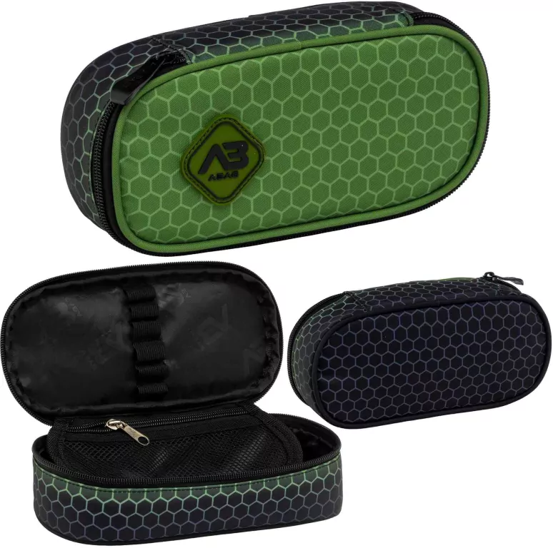 Piórnik Hexagon Green Ombre ASTRA - tantis.pl