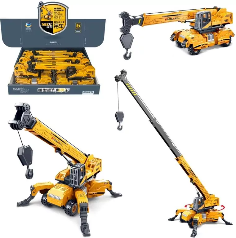 Pojazd budowlany dźwig - tantis.pl