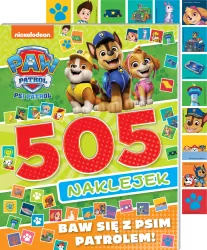 Psi Patrol. 505 naklejek. Baw się z Psim Patrolem