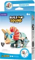 Puzzle 3D. Buduj i słuchaj - Triceratops - tantis.pl