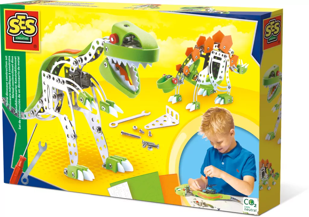 Zbuduj dinozaura - zestaw MECTEC - tantis.pl