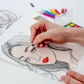 Kolorowanka plansze make-up KIDEA - tantis.pl