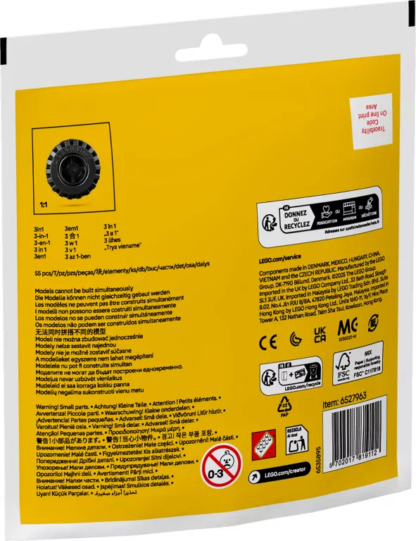 LEGO® Creator. Mały monster truck do przebudowania 30691 - tantis.pl