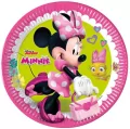 Talerzyki papierowe Minnie Happy Helpers 23cm 8szt - tantis.pl