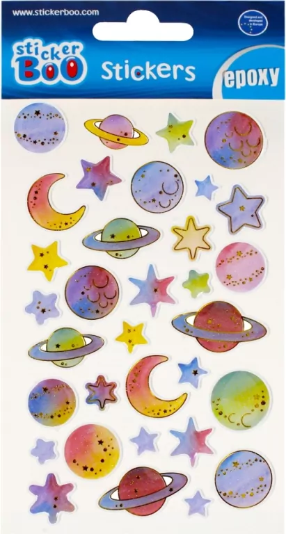 Naklejki Sticker BOO Galaxy - tantis.pl