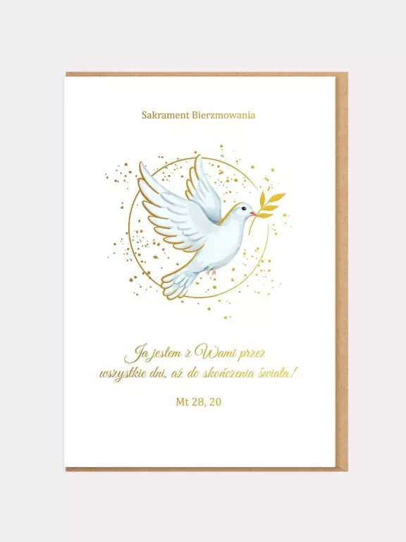Karnet Bierzmowanie - tantis.pl