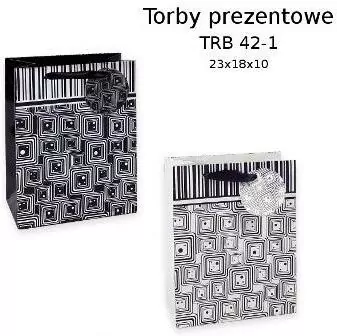 Torebka prezentowa 23x18x10cm, mix - tantis.pl
