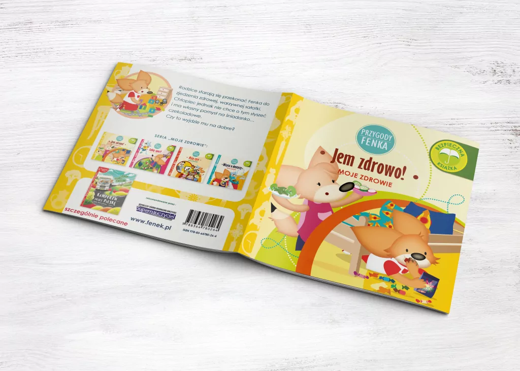Jem zdrowo! Moje zdrowie. Przygody Fenka - tantis.pl