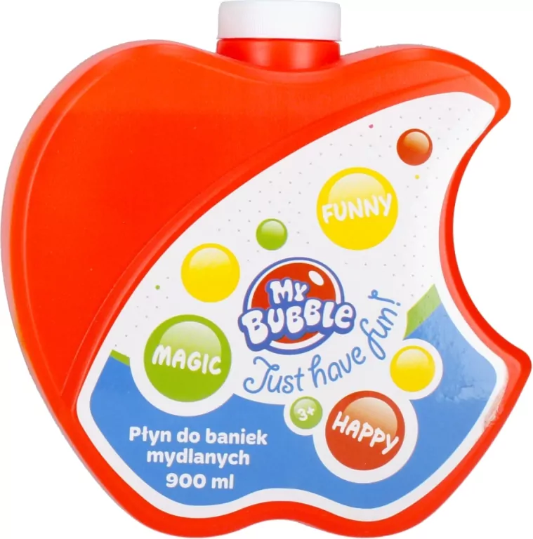 Płyn do baniek mydlanych. Jabłko, 900ml - tantis.pl