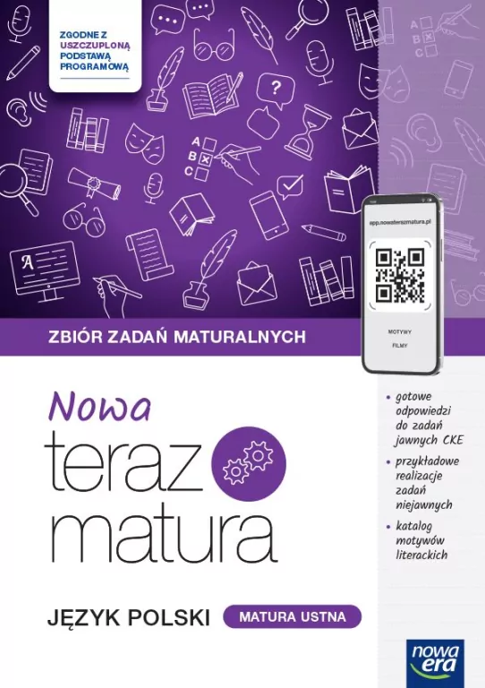 NOWA Teraz matura 2024/2025. Język polski. Matura ustna. Zbiór zadań maturalnych. Zakres podstawowy i rozszerzony - tantis.pl