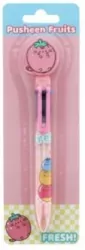 Długopis wielokolorowy z figurką truskawka