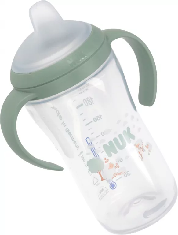 NUK. Butelka do nauki picia. 260 ml. Owca - tantis.pl