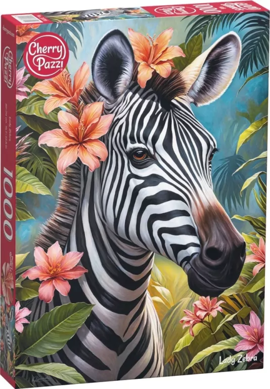 Puzzle 1000 CherryPazzi Lady Zebra 31216 - tantis.pl