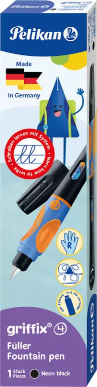 Pióro wieczne Griffix. Neon Black - tantis.pl