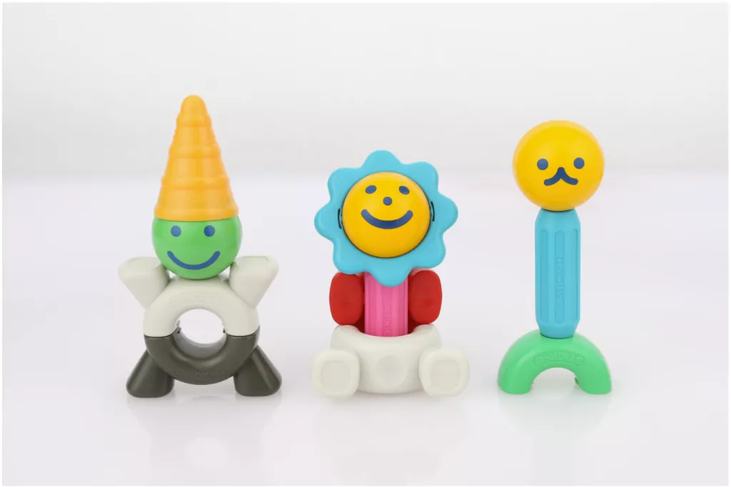 Magformers Stick-O. Zestaw kot i pies - tantis.pl