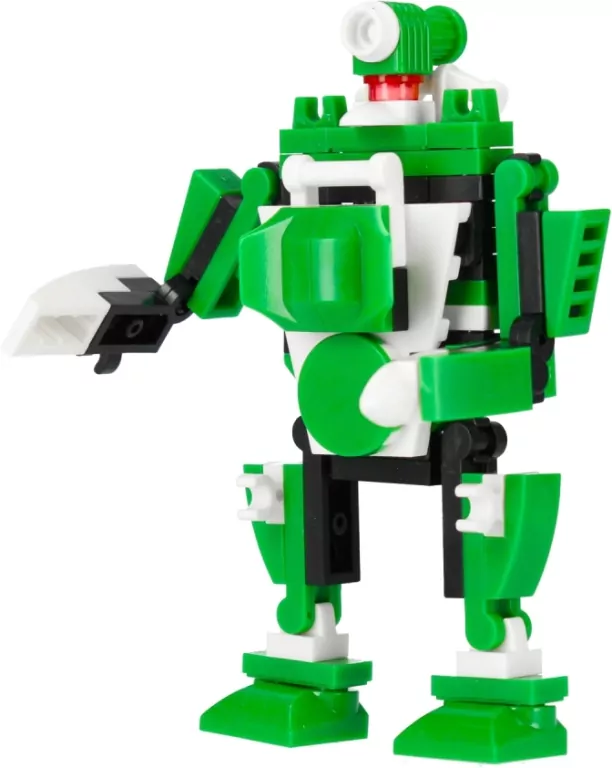 Klocki konstrukcyjne Alleblox RobotUnion 65el zielony - tantis.pl
