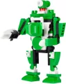Klocki konstrukcyjne Alleblox RobotUnion 65el zielony - tantis.pl