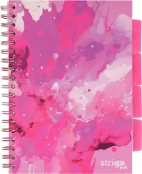 Kołozeszyt Pads B5/100K kratka Fusion różowy