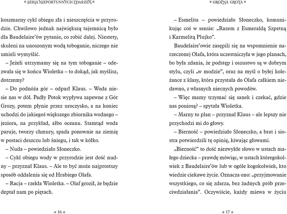 Groźna grota. Seria niefortunnych zdarzeń. Tom 11 - tantis.pl