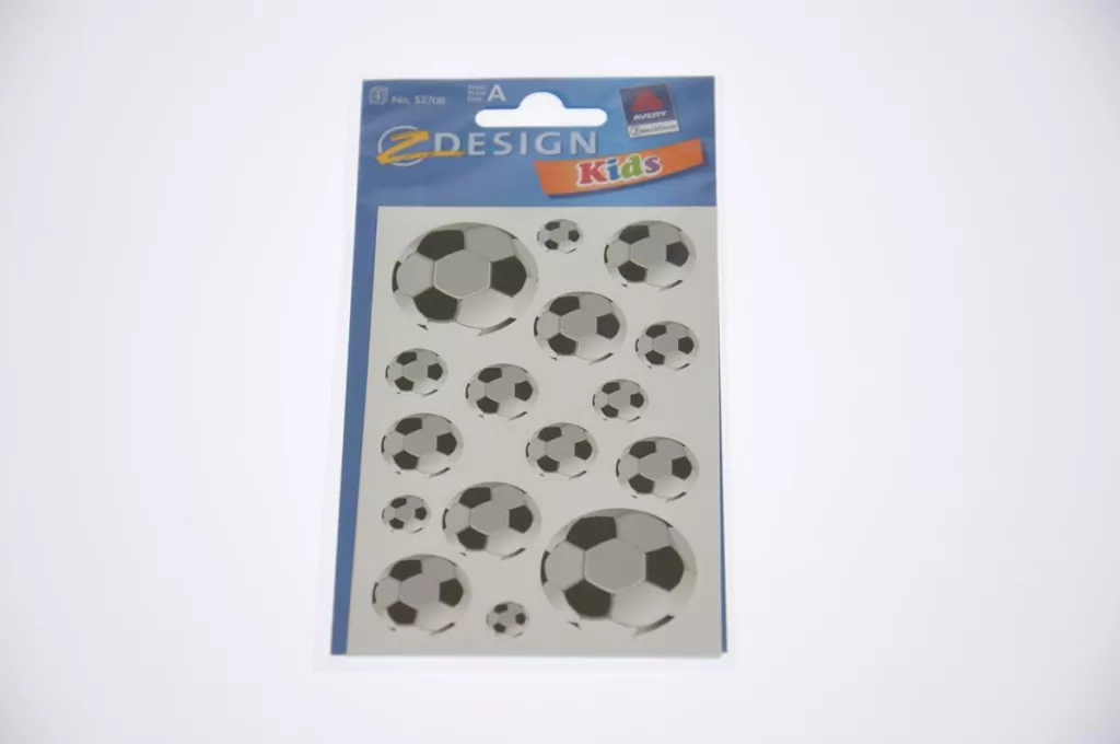 Naklejki papierowe Z Design Football - tantis.pl