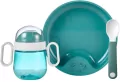 Zestaw obiadowy dziecięcy Mio Deep Turquoise 3el - tantis.pl