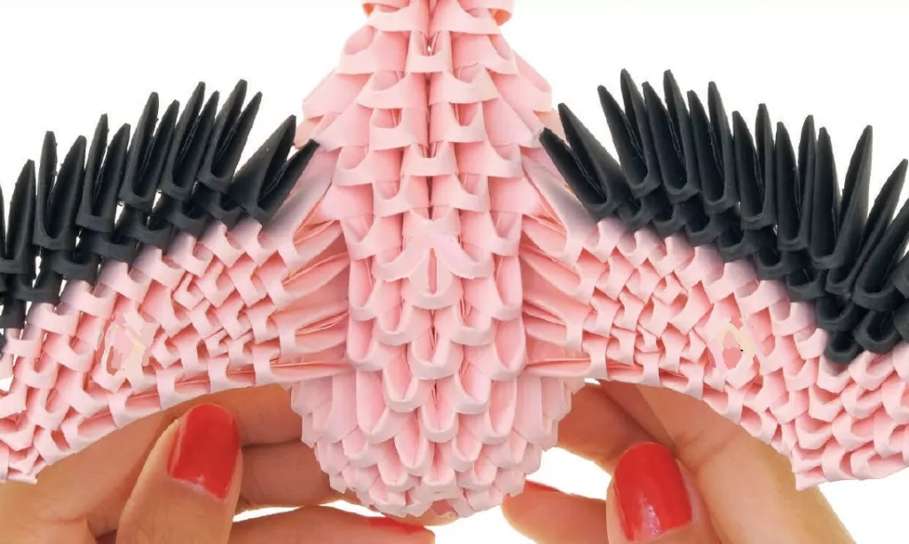 Origami 3D. Flaming - tantis.pl
