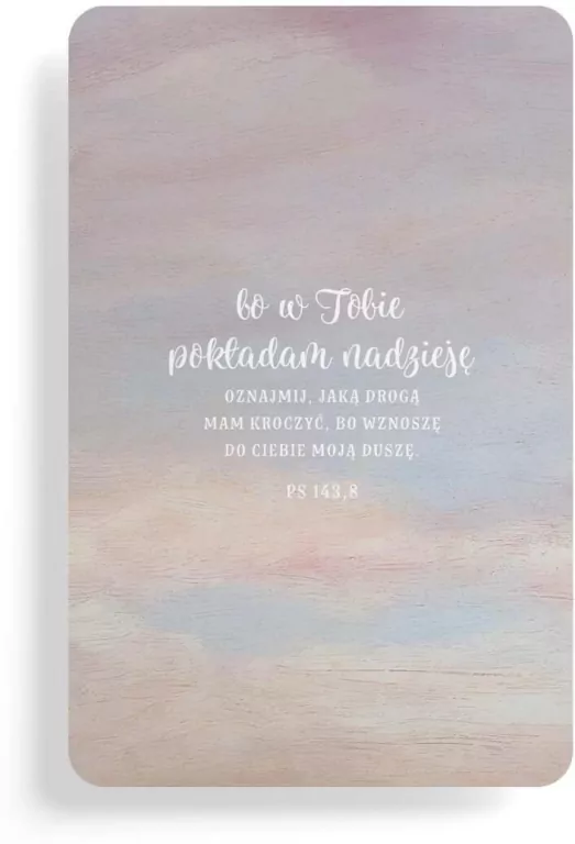 Magnes na lodówkę - Bo w Tobie pokładam nadzieję - tantis.pl