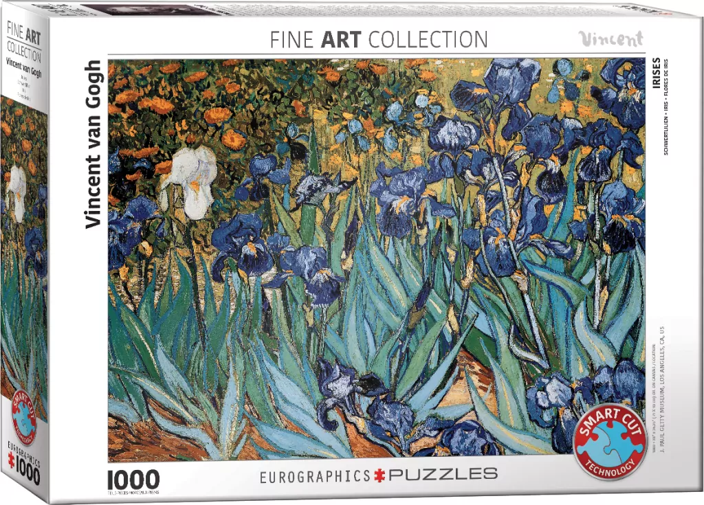 Puzzle 1000 Irysy, Vincent van Gogh - tantis.pl