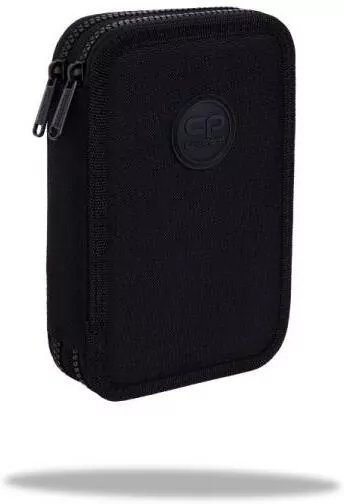 Piórnik podwójny z wyposażeniem Coolpack Jumper 2 Rpet Black - tantis.pl