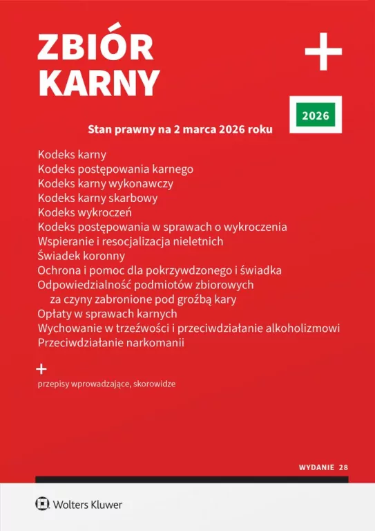 Zbiór karny PLUS 2026 w.28 - tantis.pl