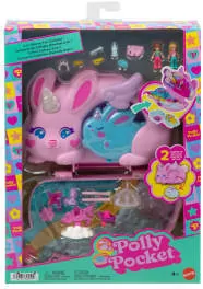 Polly Pocket Kompaktowa torebka Króliczki Baśniow. - tantis.pl
