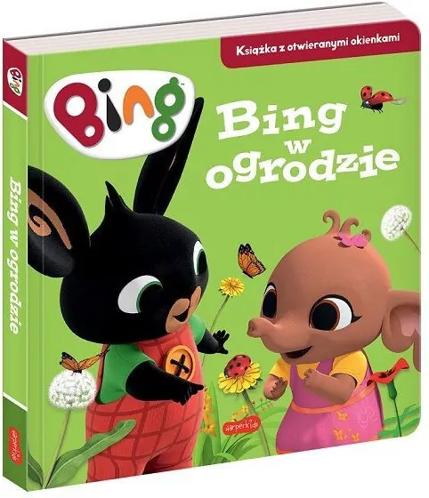 Bing w ogrodzie. Książka z otwieranymi okienkami - tantis.pl