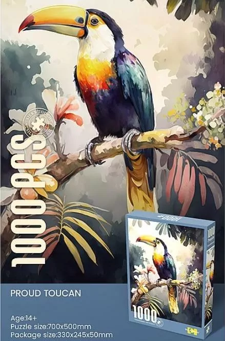 Puzzle 1000 tukan - tantis.pl