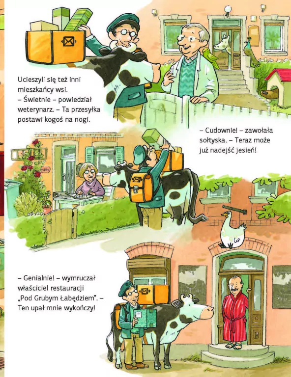 Krowa Matylda i zaginiona paczka - tantis.pl