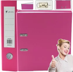 Segregator A4/75mm różowy