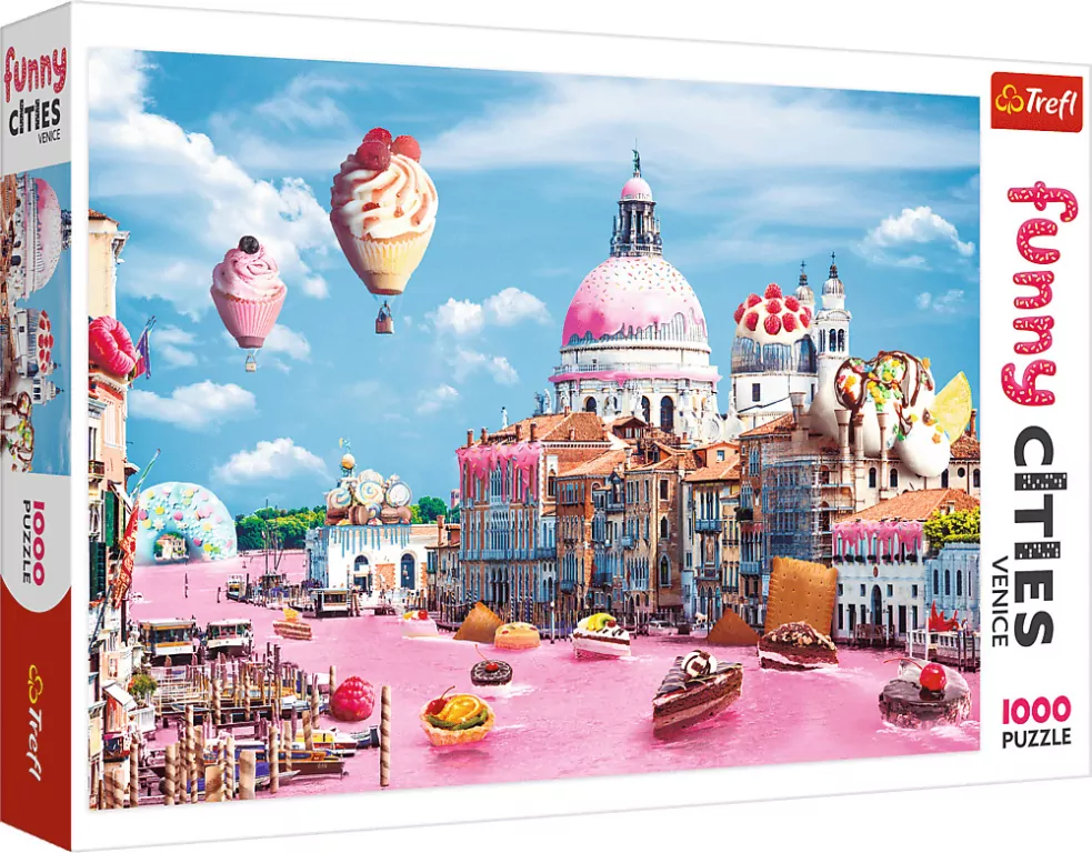 Puzzle 1000. Słodycze w Wenecji. 10598 - tantis.pl