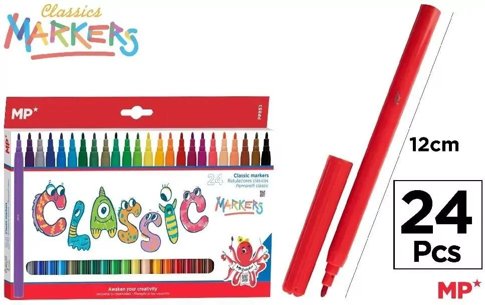 Flamastry 24 kolory - tantis.pl