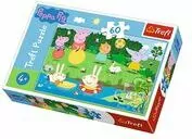 Puzzle 60. Świnka Peppa. Wakacyjna zabawa - tantis.pl