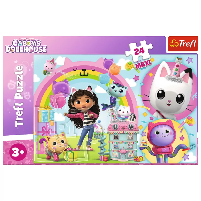 Puzzle 24 maxi. Wesoła Gabi TREFL - tantis.pl