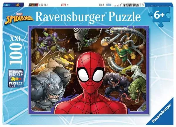Puzzle XXL 100 Spiderman - tantis.pl