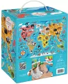 CzuCzu. Puzzlove. Zwierzęta Mapa Świata 60 - tantis.pl