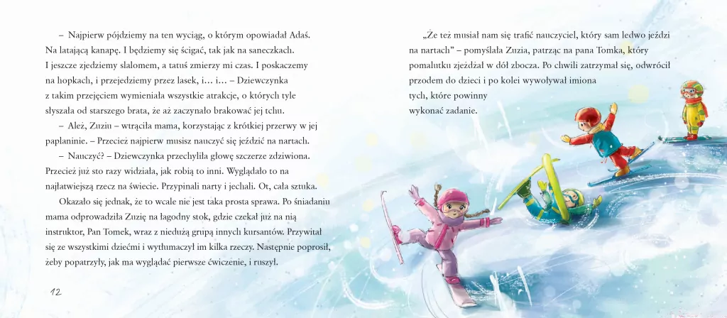 Zuzia na nartach. Zuzia i dobre wróżki. Tom 5 - tantis.pl