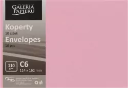 KOPERTA C6 NK MIX ROZ/BLE GAL PAP OP